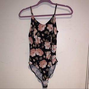 Floral body suit